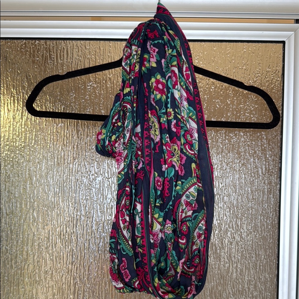 Vera Bradley Floral Patterned Infinity Scarf - Multicolor